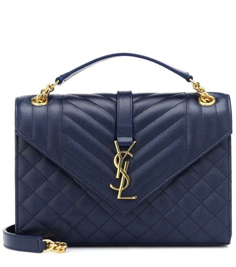 ysl blue envelope bag|ysl envelope bag sizes.